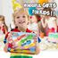 HappyKidsClub Raketen Spielzeug für Kinder mit 4 Dinosaurier Schaumstoffraketen, Spielzeug Oster Geschenke für Draußen ab 3-12 Jahre Junge, Outdoor Spiele für Kinder, Ideal für Garten und Park