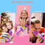 Magic Sing LED Karaoke Mikrofon Kinder, Drahtloses Bluetooth Spielzeug ab 3-12 Jahre Geschenk Mädchen KTV Lautsprecher mit Stimmenverzerrer, Heim KTV Karaoke Maschine für Android, iOS, PC(Lila)