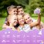 TIATUA Kinderkamera, 1080P Kamera Kinder mit 2.0”-Bildschirm & 32GB Karte, Selfie Digitalkamera & Fotoapparat Kinder, Weihnachts Geburtstagsgeschenke, Spielzeug für 3-12 Jahre Mädchen Jungen