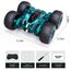 Tecnock 2026 Ferngesteuertes Auto mit 2.4 Ghz Fernbedienung 360°Flip Stunts Rc Auto Monstertruck mit Buntes Licht ab 6-12 Jahre Outdoor Spielzeug Geschenk für Junge Kinder