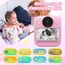 CalineGam Kinderkamera Sofortbildkamera, 48MP Sofortbildkamera Kinder mit 32GB Karte & Druckpapier, 1080P Digitalkamera Kinder, Geschenke für Jungen und Mädchen 3-12 Jahre (Rosa)
