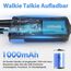 AWANFI Walkie Talkie Kinder 3er Set, Walkie Talkie Aufladbar mit Li-ion Akku, Funkgerät Set mit VOX und Taschenlampe, Walky Talky Camping Abenteuer, Geschenk für Kinder de 3-12 Jahre