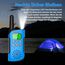 AWANFI Walkie Talkie Kinder 3er Set, Walkie Talkie Aufladbar mit Li-ion Akku, Funkgerät Set mit VOX und Taschenlampe, Walky Talky Camping Abenteuer, Geschenk für Kinder de 3-12 Jahre