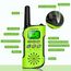 AWANFI Walkie Talkie Kinder, 3-12 Jahre, Walkie Talkie Aufladbar mit Li-ion Akku, Funkgerät Set, Walky Talky mit VOX, LCD Taschenlampe, Tastensperre, Walki Talki für Geschenk Camping Abenteuer