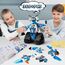 IKUPER Roboter für Jungen, Roboticset Programmierbar mit App & Fernsteuerung, Geburtstagsgeschenk für 8-12 Jahre (369 Stück)