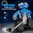 IKUPER Roboter für Jungen, Roboticset Programmierbar mit App & Fernsteuerung, Geburtstagsgeschenk für 8-12 Jahre (369 Stück)