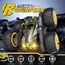 Tecnock 2025 Ferngesteuertes Auto mit 2.4 Ghz Fernbedienung 360°Flip Stunts Rc Auto Monstertruck mit Buntes Licht ab 6-12 Jahre Outdoor Spielzeug Geschenk für Junge Kinder