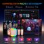 Karaoke Maschine Kinder, Geschenk für Mädchen 3-12 Jahre, Karaoke Kinder Spielzeug ab 3-12 Jahre Mädchen, Karaoke Maschine mit 2 Karaoke Mikrofon Kinder
