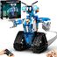 IKUPER Roboter für Jungen, Roboticset Programmierbar mit App & Fernsteuerung, Geburtstagsgeschenk für 8-12 Jahre (369 Stück)