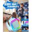 Karaoke Maschine mit 2 Karaoke Mikrofonen, Karaoke Maschine Kinder mit Mikrofon Mädchen Geschenke Spielzeug für 3-12 Jahre - Bluetooth MusikLautsprecher, Blau