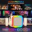 Karaoke Maschine mit 2 Karaoke Mikrofonen, Karaoke Maschine Kinder mit Mikrofon Mädchen Geschenke Spielzeug für 3-12 Jahre - Bluetooth MusikLautsprecher, Beige