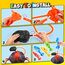 HappyKidsClub Raketen Spielzeug für Kinder mit 4 Dinosaurier Schaumstoffraketen, Spielzeug Oster Geschenke für Draußen ab 3-12 Jahre Junge, Outdoor Spiele für Kinder, Ideal für Garten und Park