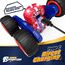 Tecnock 2025 Ferngesteuertes Auto mit 2.4 Ghz Fernbedienung 360°Flip Stunts Rc Auto Monstertruck mit Buntes Licht ab 6-12 Jahre Outdoor Spielzeug Geschenk für Junge Kinder