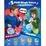 Karaoke Maschine mit 2 Karaoke Mikrofonen, Karaoke Maschine Kinder mit Mikrofon Mädchen Geschenke Spielzeug für 3-12 Jahre - Bluetooth MusikLautsprecher, Blau