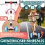 KIDIZ® Roller Kinder Scooter X-Pro2 Dreiradscooter mit PU LED Leuchtenden Räder Kinderroller faltbar Tret-Roller höhenverstellbarer Cityroller Kinderscooter für Jungen Mädchen 3-12 Jahre, Graffiti