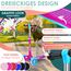 KIDIZ® Roller Kinder Scooter X-Pro2 Dreiradscooter mit PU LED Leuchtenden Räder Kinderroller faltbar Tret-Roller höhenverstellbarer Cityroller Kinderscooter für Jungen Mädchen 3-12 Jahre, Pink