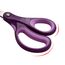 JARVISTAR 3 Stück Linkshänder Rechtshänder Kinderschere, Kinder Sicherheit Schere Bastelscheren Set Schulschere Papierschere Gerundete Klingen Kleinkindschere Klein Schere DIY 13 CM(Rot/Grün/Lila)