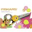 Fiskars Kinder-Tierschere mit Bienen-Motiv, Ab 4 Jahren, Länge: 13 cm, Für Rechts- und Linkshänder, Rostfreie Stahl-Klinge/Kunststoff-Griffe, Gelb, 1003747