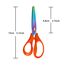 CCR Linkshänder Schere Kinder,Linkshändige Farbige Titanium Kinderschere,13cm Kinderschere Linkshändige,3 Stück,Bequemer Griff,Geeignet für Klassenzimmer,Schule,Haus und Handwerk Zimmer Szenarien