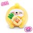 Snackles, Series 2, Sloth (Dole, Pineapple), Plush Toy, Cuddly Squishy Comfort Plush with License Snack Brand Accessory, Medium (35 cm), Brown Box, (Sloth)