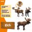 SCHLEICH WILD Life | Elch Bulle 14781 | detailgetreue Tierfiguren | Zoo Spielzeug | Geschenk für Jungen & Mädchen | Deko für Geburtstag & schöne Sammelfigur | Spielfigur ab 3 Jahren | 13 x 7 x 11 cm