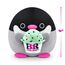 Snackles, Series 2, Penguin (Baskin Robbin), Plush Toy, Cuddly Squishy Comfort Plush with License Snack Brand Accessory, Large (40 cm), Brown Box, (Penguin)