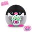 Snackles, Series 2, Penguin (Baskin Robbin), Kuschelig-weiches, beruhigendes, 35 cm großes Plüschspielzeug mit lizenziertem Snacks (Penguin)