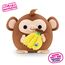 Snackles, Series 2, Monkey (Dole, Banana), Kuschelig-weiches, beruhigendes, 35 cm großes Plüschspielzeug mit lizenziertem Snacks (Monkey)