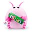 Snackles, Series 2, Pink Shrimp (Pringles, Sour Cream & Onion), Kuschelig-weiches, beruhigendes, 40 cm großes Plüschspielzeug mit lizenziertem Snackmarken-Accessoire (Pink Shrimp)