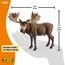 SCHLEICH WILD Life | Elch Bulle 14781 | detailgetreue Tierfiguren | Zoo Spielzeug | Geschenk für Jungen & Mädchen | Deko für Geburtstag & schöne Sammelfigur | Spielfigur ab 3 Jahren | 13 x 7 x 11 cm
