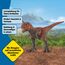 SCHLEICH Dinosaurs | Carnotaurus 14586 | detailgetreuer Dino mit beweglichem Kiefer | tolles Geschenk für Mädchen und Jungen Dinosaurier Spielzeug ab 3 Jahre | 21 x 8 x 13 cm
