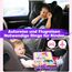 JHkim Montessori Busy Board Deutsch, Kinder Spielzeug ab 1 2 3 4 Jahre, Activity Board Busy Book, Geschenke für Junge Mädchen, Kinder Sensorik Lernspielzeug, Motorikbrett für Reise Auto Flugzeug