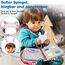 JHkim Montessori Busy Board Deutsch, Kinder Spielzeug ab 1 2 3 4 Jahre, Activity Board Busy Book, Geschenke für Junge Mädchen, Kinder Sensorik Lernspielzeug, Motorikbrett für Reise Auto Flugzeug, Grau