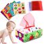 YOGINGO Baby Spielzeug 6 Monate - Tissue Box Montessori Sensorik Hohem Kontrast Spielsachen, Jungen & Mädchen Kinder Frühes Lernspielzeug Geschenke