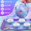 Auney 36 Pcs Teeservice Kinder,Meerjungfrau Spielzeug Kinderküche Zubehör Tragekoffer mit Zinn Tee Set,Mermaid Tea Service Kindergeschirr Spielküche Teeparty Rollenspiel für Geschenk Mädchen Spielzeug
