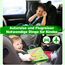 JHkim Montessori Busy Board Deutsch, Kinder Spielzeug ab 1 2 3 4 Jahre, Activity Board Busy Book, Geschenke für Junge Mädchen, Kinder Sensorik Lernspielzeug, Motorikbrett für Reise Auto Flugzeug, Grün