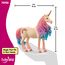 Schleich bayala Mythisch verzierte Marshmallow-Einhorn-Stute Figur – mit glitzernden Details und Strasssteinen, fantasievolles, lustiges und langlebiges Spielzeug für Mädchen und Jungen, Geschenk für