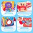 hahaland Baby Spielzeug 6 12 Monate Tissue Box, Montessori Toy Sensorik motorik Spielzeug, Stofftücher Kontrastreiche Farben Lernen Sensorische Spielzeug für Jungen Mädchen Geschenke