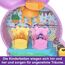 Polly Pocket Mama und Joey Känguru Tasche - 2-in-1-Spielset mit Tierkinderzimmer, 2 Puppen, 7 Tieren und Zubehör, inklusive weichem Beutel und Schatulle, perfekt für unterwegs, ab 4 Jahren, HKV50