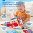 hahaland Baby Spielzeug 6 12 Monate Tissue Box, Montessori Toy Sensorik motorik Spielzeug, Stofftücher Kontrastreiche Farben Lernen Sensorische Spielzeug für Jungen Mädchen Geschenke