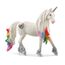 SCHLEICH 70726 Spielfigur -Regenbogeneinhorn, Stute bayala, Mehrfarbig & 70725 Spielfigur -Regenbogeneinhorn, Hengst bayala, Mehrfarbig