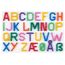 Hama Perlen 4455 Stiftplatten 2er Set für Midi Bügelperlen mit Durchmesser 5 mm, Buchstaben und Zahlen in weiß, kreativer Bastelspaß für Groß und Klein