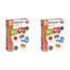 Jumbo Spiele Ich lerne Buchstaben - Lernspiele ab 3 Jahren - Buchstaben Spiel Kindergarten (Packung mit 2)