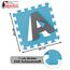 ALPIDEX Kinder Puzzlematten 86-teilig | Buchstaben & Zahlen | 36 Matten - 30 x 30 x 1cm | Spielteppich Baby Krabbelmatte Kinderteppich Puzzle Lernteppich XXL Bunt, Farbe: Blau