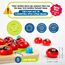 Nene Toys Set mit 5 Holzersatzstücken für das Marienkäfer-Matchspiel - Premium handgefertigte Holzmarienkäfer zur Bereicherung Ihres Spielerlebnisses [Ideal für verlorene oder fehlende Spielfiguren]