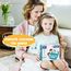 Joozmui Buchstaben Lernen Lernspiele ab 3 4 5 6 7 8 Jahre, Kinderspielzeug ab 3-8 Jahre Lesen Lernen Montessori Spielzeug ab 3-8 Jahre Junge Einschulung Geschenk