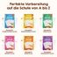 Edubini Magische Vorschule Übungshefte ab 5 Jahren für Junge & Mädchen - [Heft + Stift] - Wiederverwendbare Schreiblernhefte für Vorschule - Addition lernen