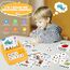 Joozmui Buchstaben Lernen Lernspiele ab 3 4 5 6 7 8 Jahre, Kinderspielzeug ab 3-8 Jahre Lesen Lernen Montessori Spielzeug ab 3-8 Jahre Junge Einschulung Geschenk