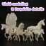 whatstem DIY Malerei Einhorn Kit Kunst und Handwerk Set für Kinder oder Mädchen Dekorieren und Zeichnen 3D Spielzeug für Kinder Geschenk(6 Einhörner)