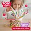 Nene Toys BALLFALL Groß – Montessori Spielzeug ab 3 4 5 6 Jahren – Geschicklichkeitsspiel & Lernspiel aus Holz mit bunten Stäbchen, Würfel & Karten – Kinderspiel, Geschenk Jungen Mädchen ab 3 Jahren